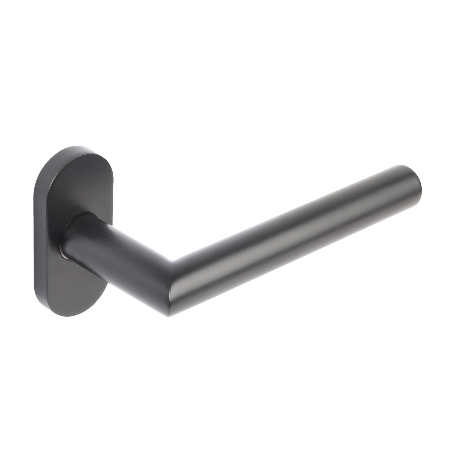 Internal Matt Lever Fire Door Handle Latch Hinges Pack 52mm Forge