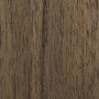Dark Wood Ribbed 6 Drawer Chest of Drawers - Farah