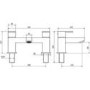 GRADE A1 - Nuo Bath Filler Mixer Tap