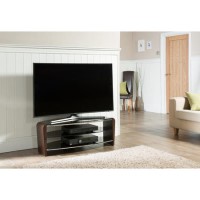 Alphason FRN1100/3-W Francium TV Stand for up to 50" TVs - Walnut