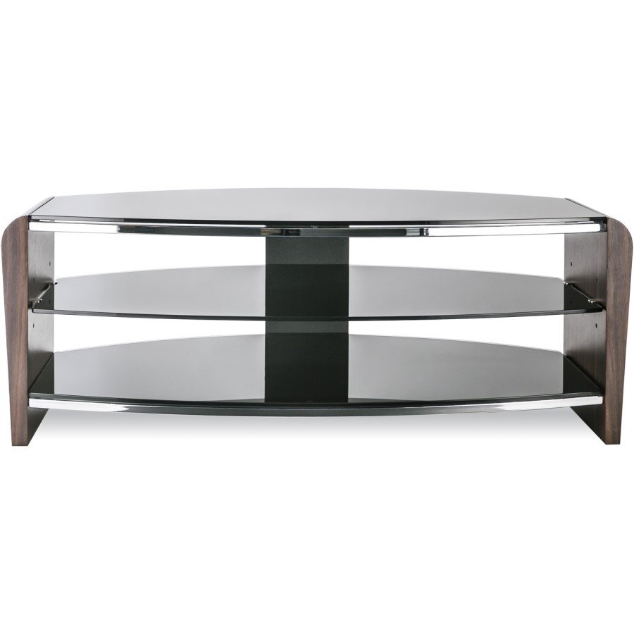 Alphason FRN1100/3-W Francium TV Stand for up to 50" TVs - Walnut