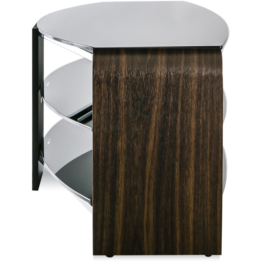 Alphason FRN1100/3-W Francium TV Stand for up to 50" TVs - Walnut