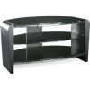 Alphason FRN800/3BLK/BK Francium TV Stand for up to 37&quot; TVs - Black