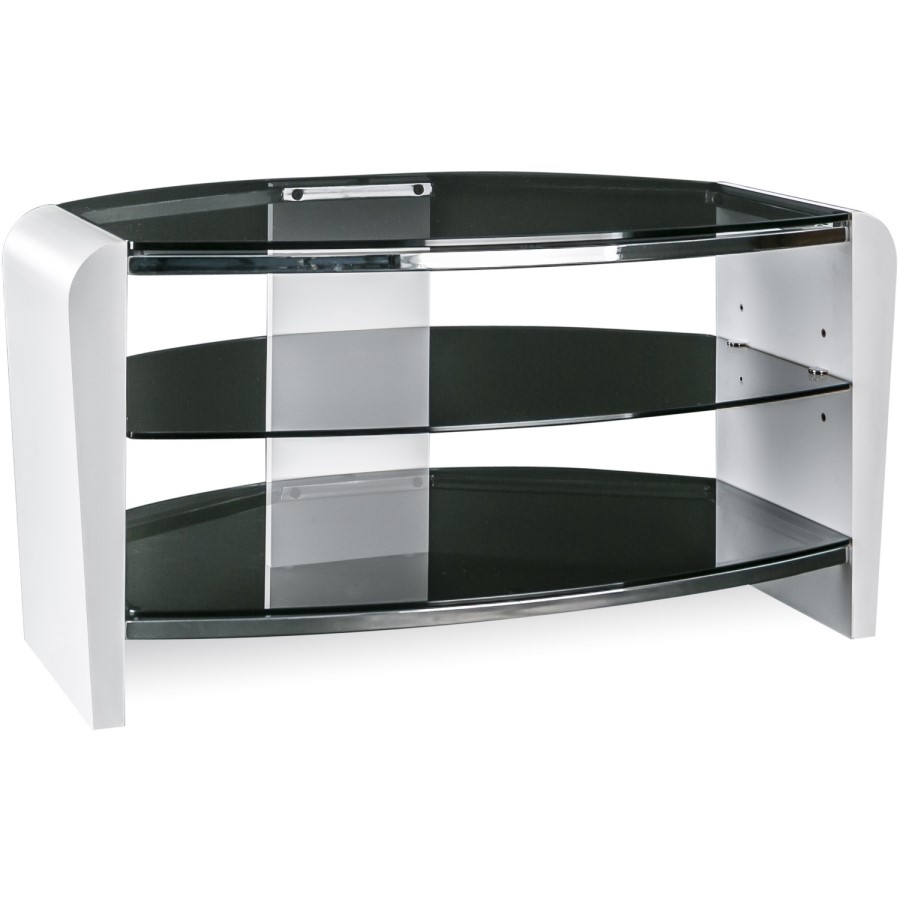 Alphason FRN800/3WHT/SK Francium TV Stand for up to 37" TVs - White