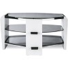 Alphason FRN800/3WHT/SK Francium TV Stand for up to 37&quot; TVs - White