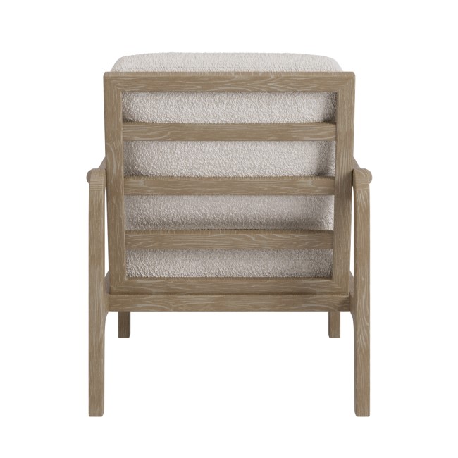 Beige Teddy Mid Century Armchair - Farren