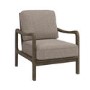 Mink Teddy Mid Century Armchair - Farren