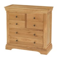Heritage Furniture Bayonne Oak 2+4 Drawer Chest