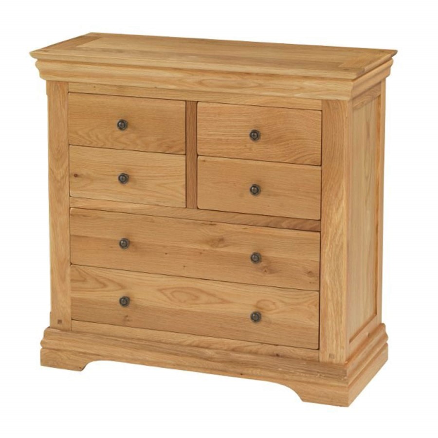 Heritage Furniture Bayonne Oak 2+4 Drawer Chest