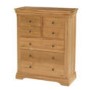 Bayonne Oak 3+4 Drawer Chest of Drawers