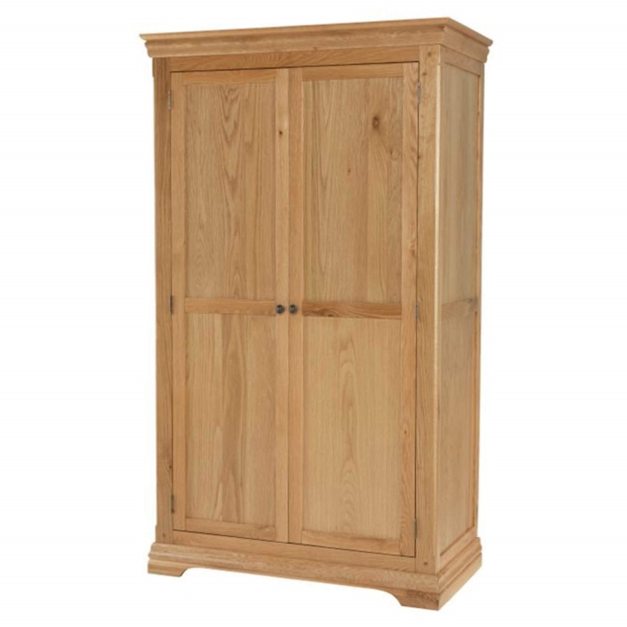 Heritage Furniture Bayonne Oak Full Hanging Wardrobe