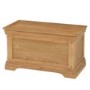 Bayonne Oak Blanket Box