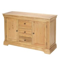 Heritage Furniture Bayonne Oak Large Sideboard