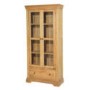 Heritage Furniture Bayonne Oak Display Cupboard