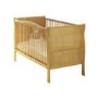 Lollipop Lane Peyton Sleigh Cotbed in Antique Pine 