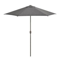 Large 2x2m Grey Parasol 