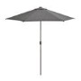 Large 2x2m Grey Parasol 