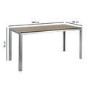 Table and Bench Garden Dining Set - 4 Seater  - Como