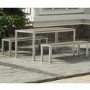 Table and Bench Garden Dining Set - 4 Seater  - Como