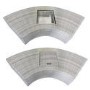Grey Round Garden Sofa Set With Day Bed and Cool Box Seats - Como