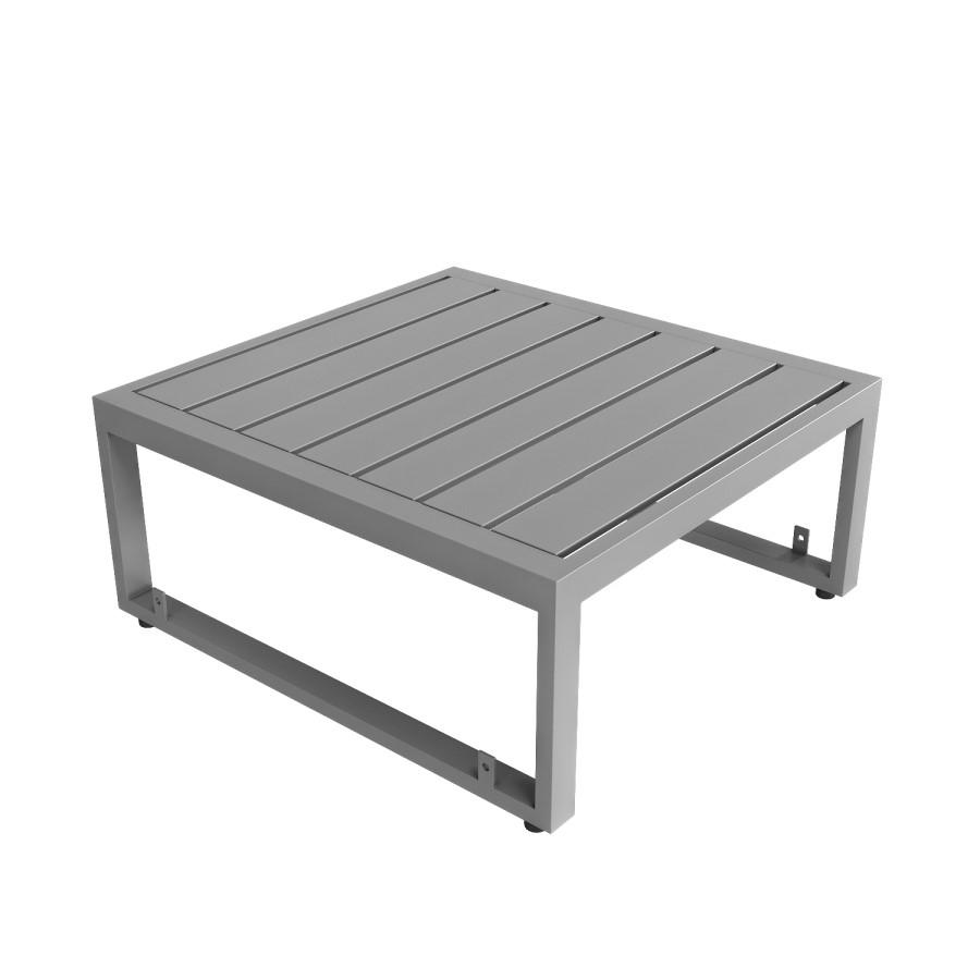 ONLY OPENED - 2 Seater Grey Garden Rattan Modular Bistro Set & Lounger - Fortrose