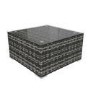 GRADE A1 - Grey Rattan Modular Garden Sofa Set and Table - Fortrose