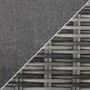 Grey Rattan Modular Garden Sofa Set and Table - Fortrose