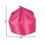Pink Outdoor Water Resistant Bean Bag - Como