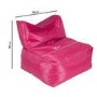Pink Outdoor Water Resistant Bean Bag Chair - Como