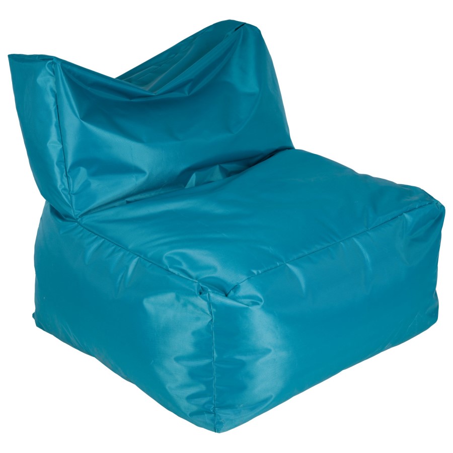 Blue Outdoor Water Resistant Bean Bag Chair - Como