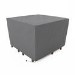 Small Square Water Resistant Garden Furniture Cover with Drawstring -130x130x80cm