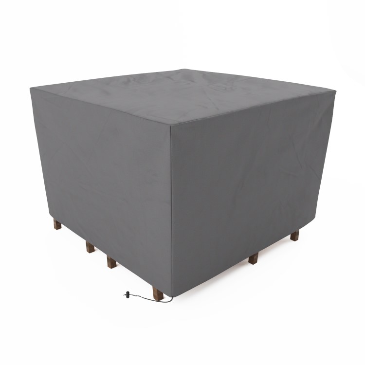 ALMOST PERFECT - Small Square Water Resistant Garden Furniture Cover with Drawstring -130x130x80cm