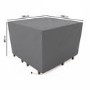 ONLY OPENED - Small Square Water Resistant Garden Furniture Cover with Drawstring -130x130x80cm