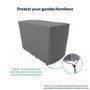 Small Rectangle Water Resistant Garden Furniture Cover with Drawstring -110x200x130cm