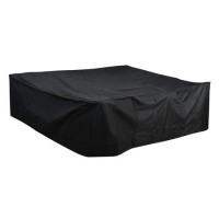 230 x 230 x 90 cm Waterproof Black Outdoor Furniture Cover