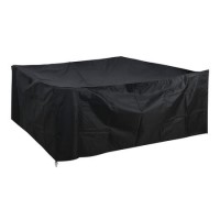 80 x 250 x 320 cm Waterproof Black Garden Furniture Cover 80 x 250 x 320 cm Waterproof Black Garden Furniture Cover