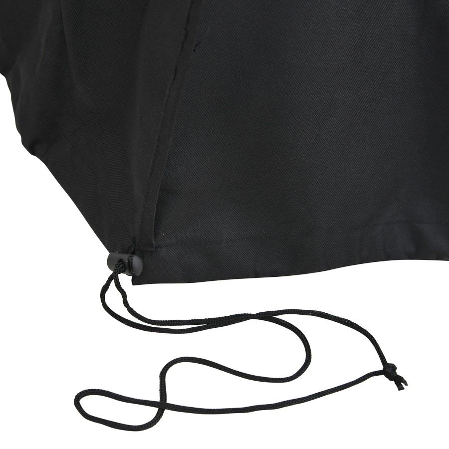 80 x 250 x 320 cm Waterproof Black Garden Furniture Cover