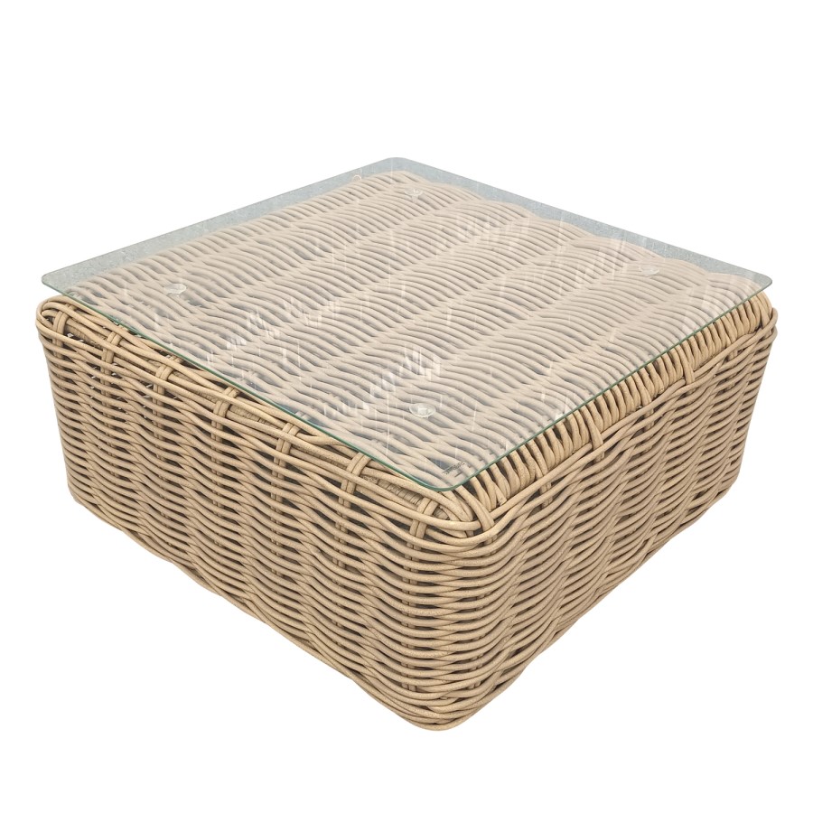 3 Seater Thick Rattan Armchair & Sofa Garden Set