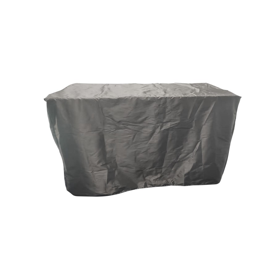 Large Charcoal Rattan Garden Storage Box - 159 x 75cm