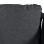 4 Seater Black Rope Round Garden Dining Set