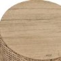 2 Seater Beige Rattan Round Bistro Set with Swivel Chairs and Table