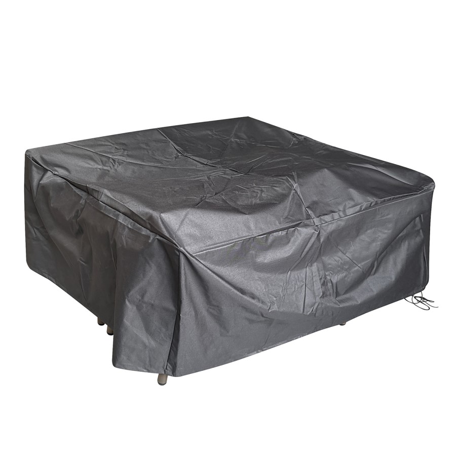 4 Seater Taupe Rope Sofa and Armchair Set with Coffee Table