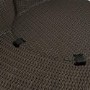 8 Seater Brown Rattan Curved Garden Sofa Set with Storage Side Tables 