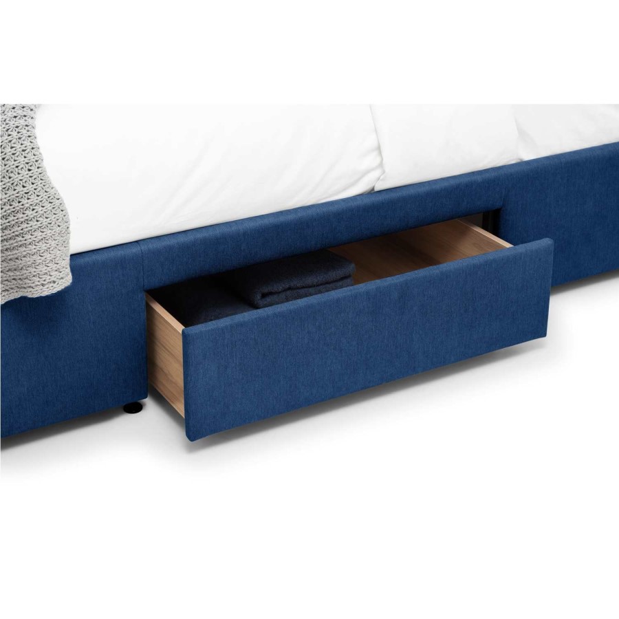 Julian Bowen Fullerton Super King 4 Drawer Divan Bed 180cm - Blue