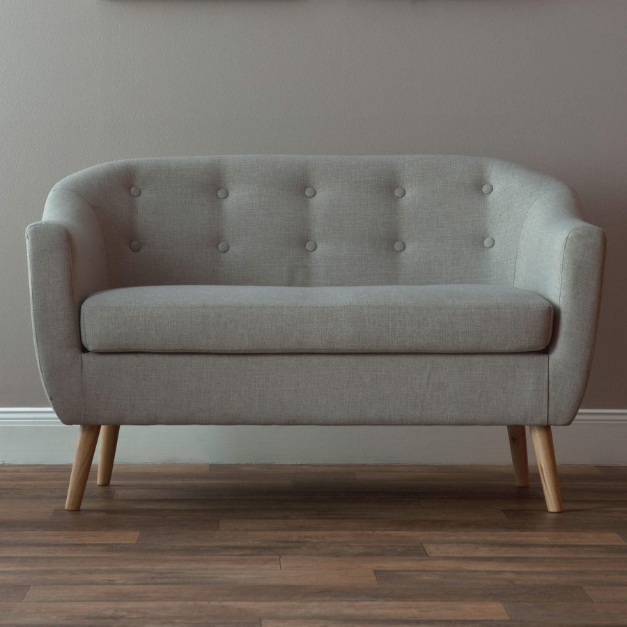 Fulham 2 Seater Sofa in Natural/Beige