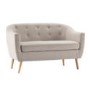 Fulham 2 Seater Sofa in Natural/Beige