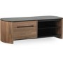 Alphason FW1100CB-W Finewoods TV Stand for up to 50" TVs - Walnut