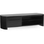 Alphason FW1350CB-BLK Finewoods Cabinet TV Stand for up to 60" TVs - Black/Oak