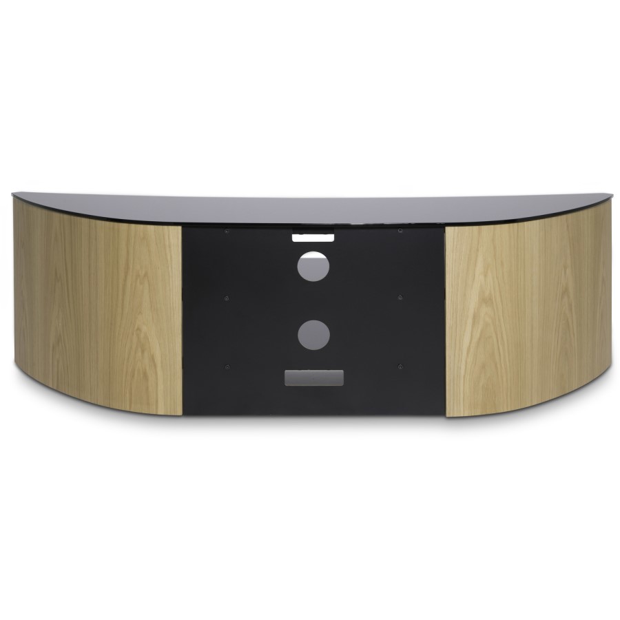 Alphason FW1400C-LO Finewoods Corner TV Stand for up to 60" TVs - Light Oak