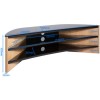 Alphason FW1400C-LO Finewoods Corner TV Stand for up to 60&quot; TVs - Light Oak